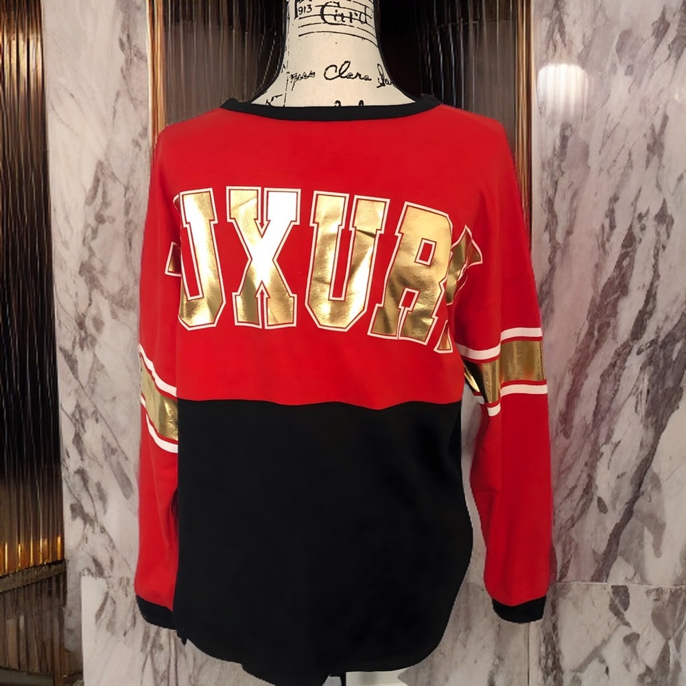 Luxury Tee | Red and Black by Styledbybreyana
